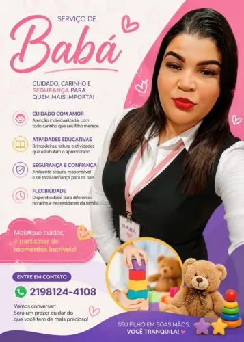 Babá e empregada doméstica 