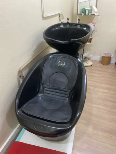 Cadeira para lavar cabelos