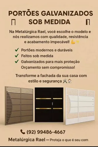 PORTÕES E JANELAS