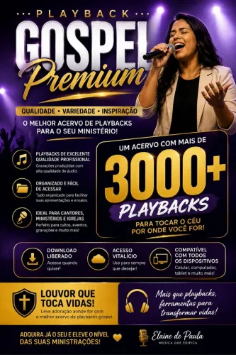 + De 3000 Playbacks Gospel