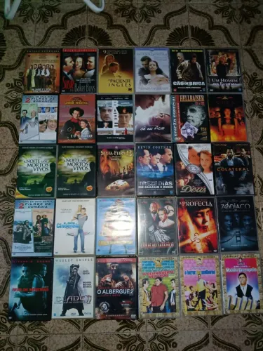 DVDs originais (20 cada)