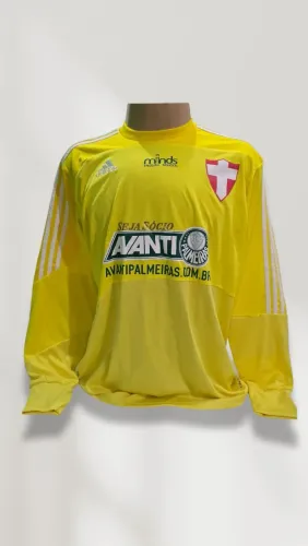 Camisa Palmeiras Adidas goleiro savóia 2013 amarela avanti