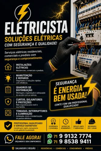 Serviços de Eletricista
