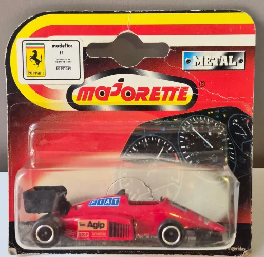 Miniatura Fórmula 1 Ferrari Anos 80 F1 Majorette