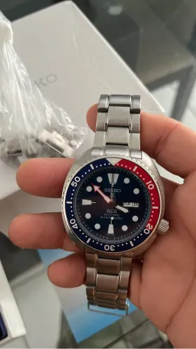 Relógio Seiko Automático Tartaruga Pepsi