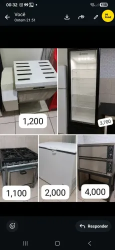 Vende-se Equipamentos industrial para pizzaria