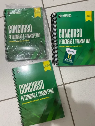 Apostilas concurso Petrobras novas
