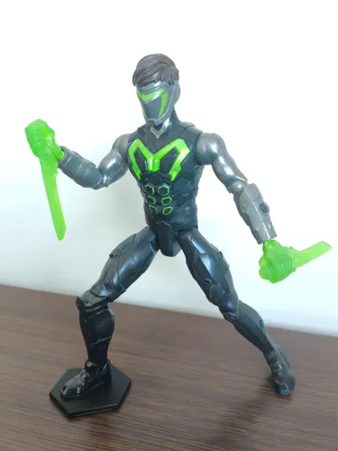 Loja Mundo - MaxSteel tático Boneco 29cm action figure colecionavel brinquedo super heroi