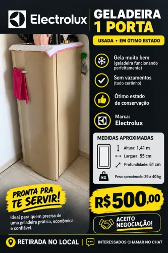 Geladeira Electrolux
