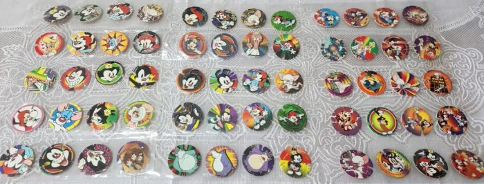 Coleção Tazos Animaniacs Elma Chips