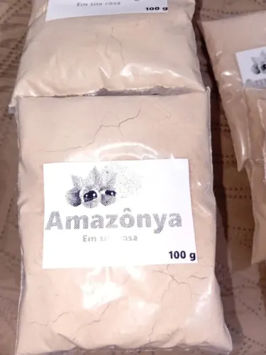 Guaraná em Pó de Maués - 100% Puro e Moído sem casca