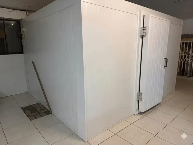 Câmara fria Moderna Conservada- completa. Medidas 3x3,5m e 3x2. Funcionando Perfeitamenta.