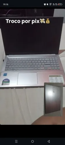 VENDO NOTEBOOK MARCA ASUS 256g. Aceito cartão  4g RAM