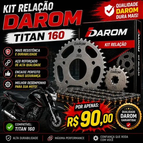 Kit relação darom titan 160