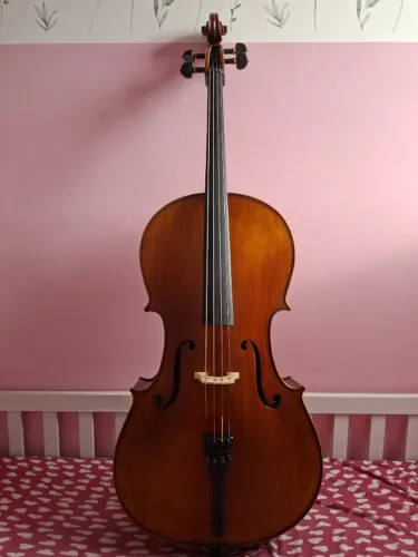 Violoncelo 4/4 Orquezz Strad feito a mão