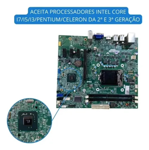 PLACA MÃE DELL VOSTRO 260S/OPTPLEX 390 