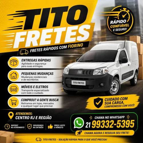 MINI FRETES E MUDANÇAS