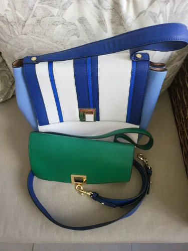 Bolsa média 2 cores em 1 (opção transversal)