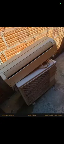 Ar condicionado aceito cartão