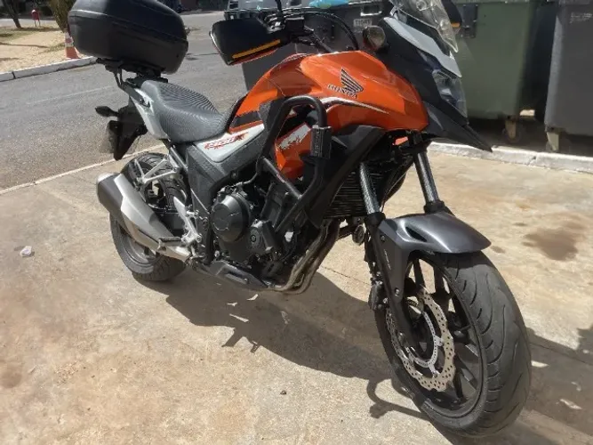 CB 500X Super inteira, só de Brasília