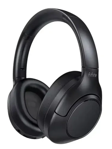 Fone de ouvido sem fio Bluetooth FIFINE 65H-X3, supra-auricular com cancelamento de ruído