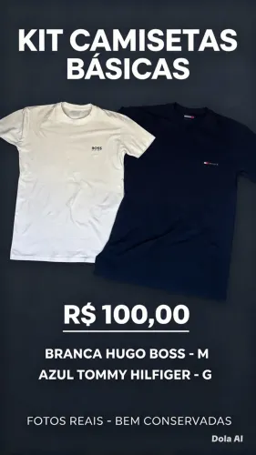Kit básico camisas