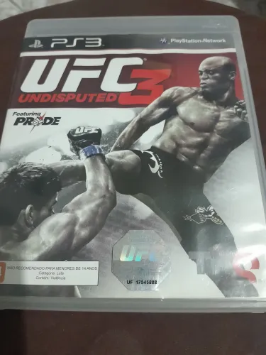 UFC 3 undisputed ps3