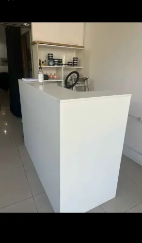 Balcão recpçao em MDF