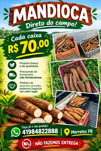Venda de Mandioca
