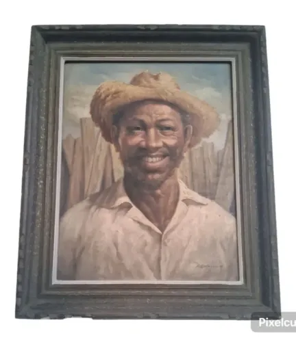 Quadro óleo sobre tela - Anna cortazzio