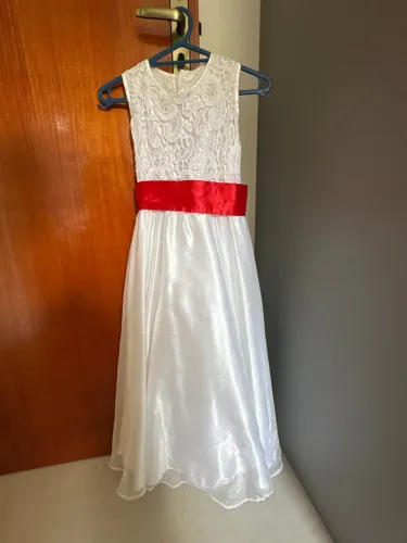 Vestido formatura ABC branco