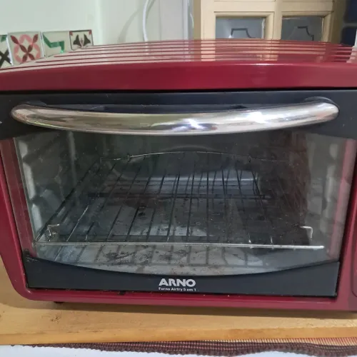 Forno elétrico, com air fryer e assa pizza 