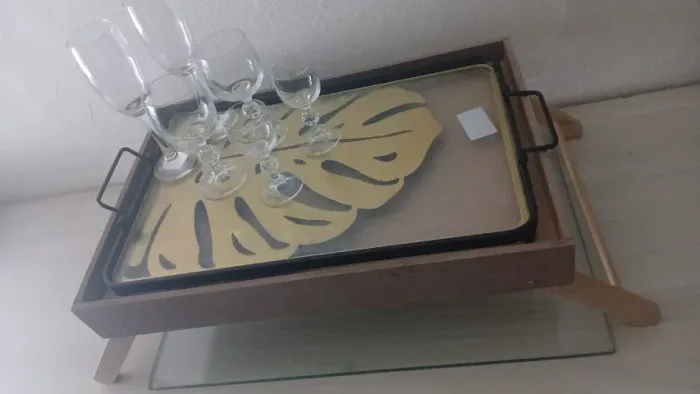 Bandeja de vidro