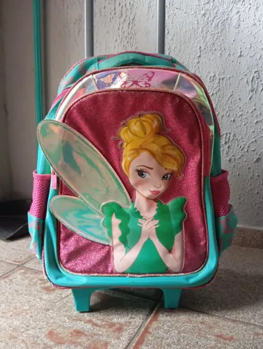 Mochila rodinhas fada