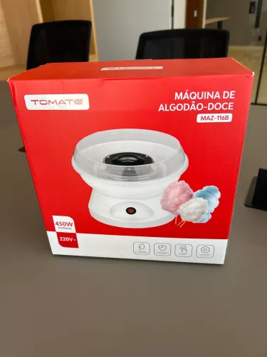 Máquina de algodão doce portátil