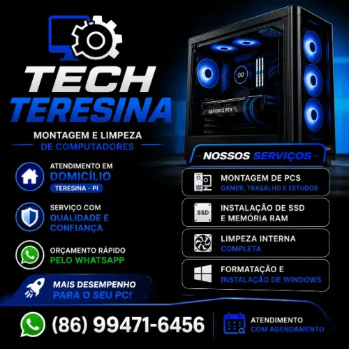 Serviço de Montagem completa de Computadores