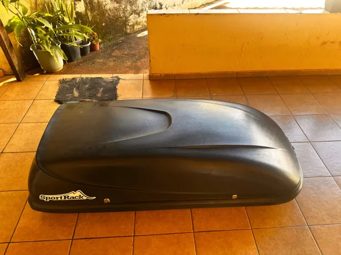 Maleiro de Teto Bagageiro SportRack Preto 450 Litros