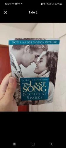 Livro the Last song de Nicholas Sparks