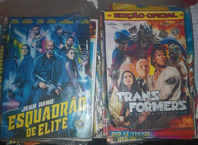 81 Filmes em DVD várias categorias 