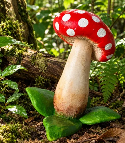 Cogumelo Grande enfeite para jardim