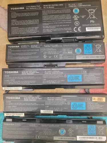20 Bateria Notebook toshiba usada sem teste sucata 18650 solar