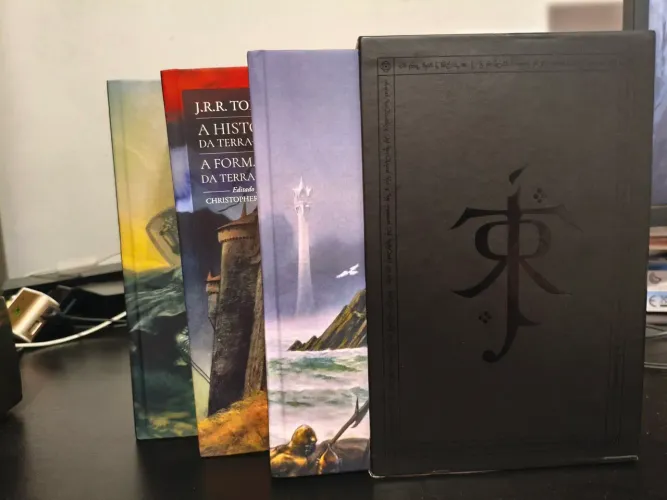 Box senhor dos anéis a história da terra média 