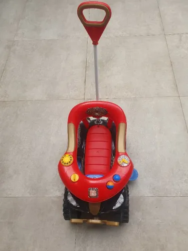 Carrinho de Passeio Infantil Spider c/ Haste de Empurrar