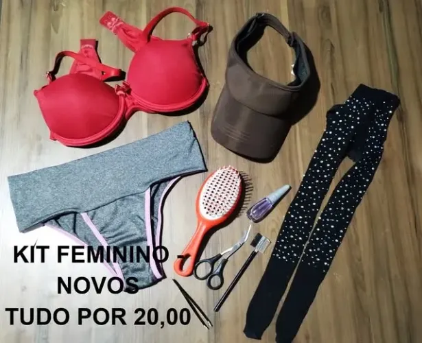 KIT FEMININO -  20,00 TUDO  - NOVOS