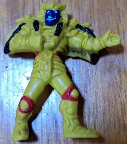 MINI FIGURA VINTAGE GALOOB 1995 ESTILO POWER RANGERS VILÃO RARO COLECIONÁVEL