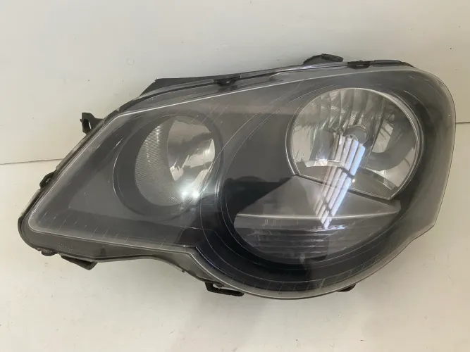 Farol Polo 2007 2008 2009 2020 2011 Á 2016 Lado Esquerdo  Mascara Negra Original 