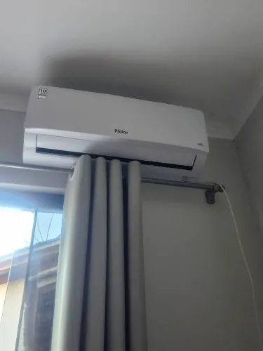 Ar condicionado 9 btus, quente e frio, Inverter.