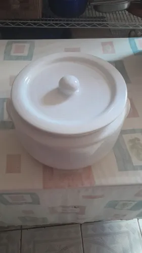 Panela de cerâmica grande para feijoada 