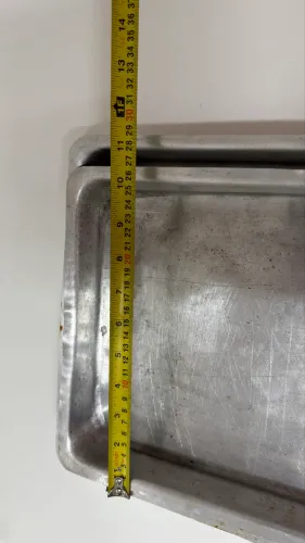 Duas formas em aluminio