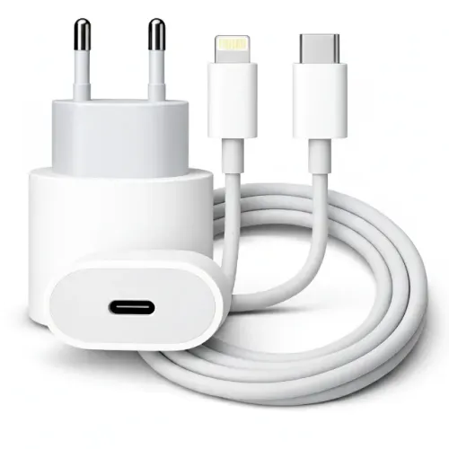 Carregador Turbo 20w Tipo C Para iPhone 8 X Xr 11 12 13 14